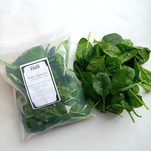 Spinach, baby leaves 140g bag