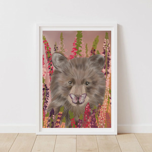 Products: Butterfly Bear - Print samanthastokesbridal