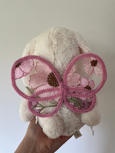 Products: Large Doll wings - pink trim samanthastokesbridal