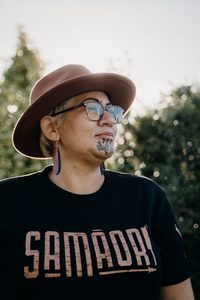 Products: Original Logo Tee - Metallic Bronze - Samaori Coffee