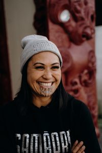 Original Logo Beanie - Light grey - Samaori Coffee