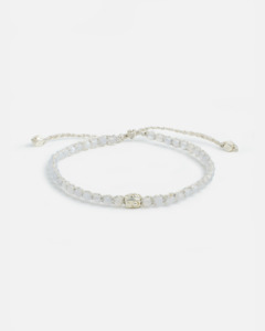 Blue Lace Bracelet | Silver