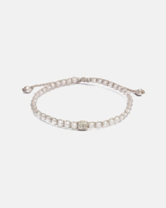 Clear Quartz Bracelet | Silver