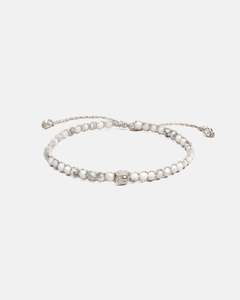 Howlite Bracelet | Silver