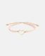 Pink Tourmaline Mozambique Heart Bracelet | Gold