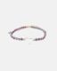 Light Amethyst Heart Bracelet | Silver