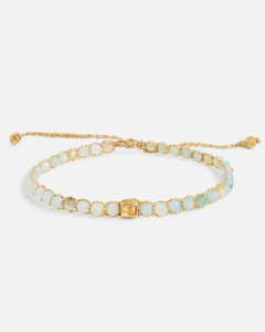 Aquamarine from Mozambique Bracelet | Gold