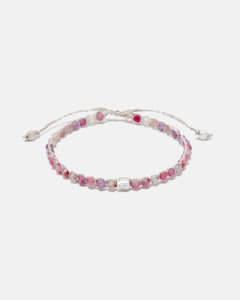 New Arrival: Pink Tourmaline Bracelet from Sri Lanka | Silver