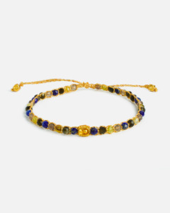 Gem Galaxy: Pluto Celestial Harmony Bracelet | Gold