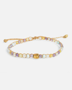 Gem Galaxy: Uranus Starlight Wonder Bracelet | Gold