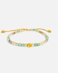Gem Galaxy: Venus Vibrant Love Bracelet | Gold