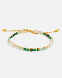 Gem Galaxy: Earth Harmony Haven Bracelet | Gold