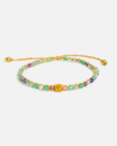 Gem Galaxy: Pluto Nebula Enigma Bracelet | Gold