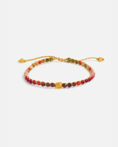 Gem Galaxy: Mars Red Planet   Bracelet | Gold