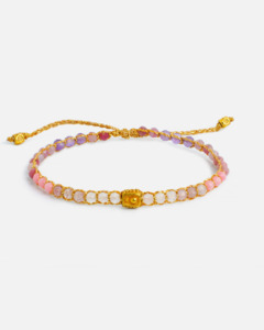 Gem Aura Angel: Intuition Angel No. 111 Bracelet | Gold