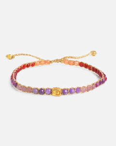 Gem Aura Angel: Luck Angel No. 777 Bracelet | Gold