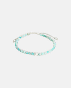 AMAZONITE from South Africa Bracelet | SILVER