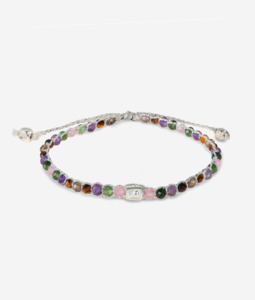 Amethyst: Graceful Bracelet  | Silver