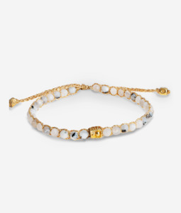Moonstone: Rainbow Moonstone Bracelet | Gold