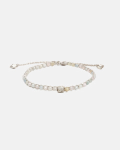 Morganite Bracelet | Silver