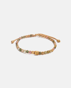 Tourmaline from Brazil Bracelet | Gold