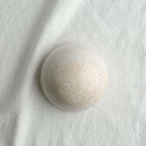 Soft Neutrals: Ceramic Dome Sand Dollar
