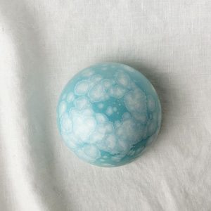 Ocean Blues: Ceramic Dome Celadon Bloom