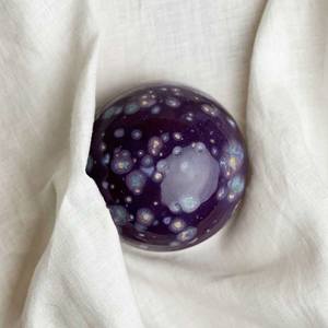 Pinks Purples: Ceramic Dome Passion Flower