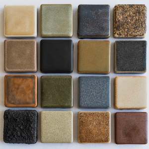 Ceramic Checkers Earth Set (16)