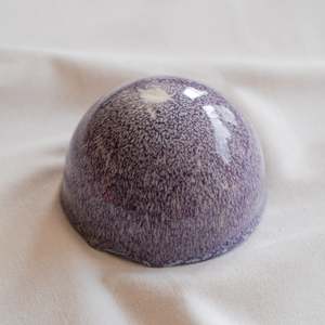 Ceramics: Ceramic Dome Speckled Lavender