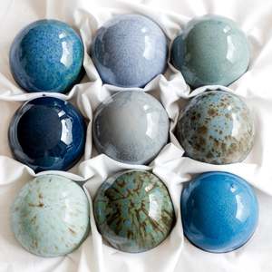 Show All: Ceramic Domes Pacific Ocean Set