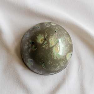 Midnight Shades: Ceramic Dome Aurora-Green