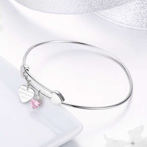 Products: S925 Sterling Silver Love Promise Chain Bracelet