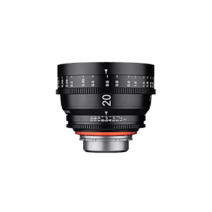 Lens: Samyang XEEN 20mm T1.9 Cine