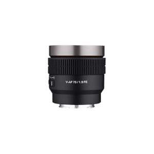 Cine Af: Samyang V-AF 75mm T1.9 Sony FE