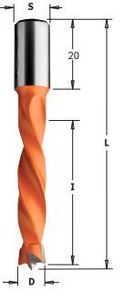 Drills: Drill 5.0mm x 70mm TCT L/H Dowel