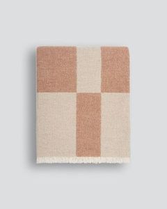 Winter Throw by Baya- Coral