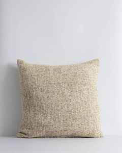 Cumbria- 100% Handwoven Cushion by BAYA- Oat