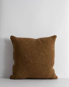 Cyprian- Handwoven Cushion by BAYA- Treacle