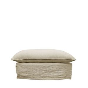 Furniture Sanctuary Interiors: Bahama Slipcover Ottoman- khaki