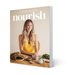 Books Sanctuary Interiors: Nourish – Chelsea Winter Cookbook Balanced Meals & Everyday Cooking NZ