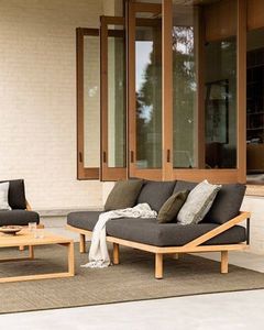 Caspian Outdoor Cushion 50x50cm- Mangrove