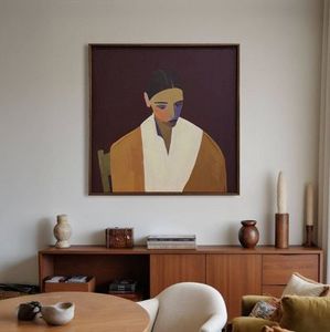 Art Sanctuary Interiors: Rory Framed Canvas NZ Hand Embellished Wall Art