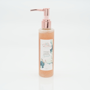 Products: Orange and Lavender Exfoliating Cleanser 200ml - Sanctuary Naturals