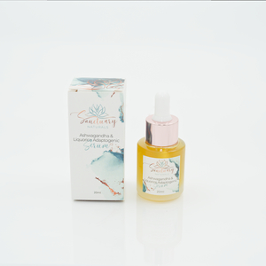 Products: Ashwagandha and Liquorice Adaptogenic Serum 20ml - Sanctuary Naturals