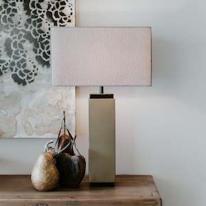 Lighting: William Beside Table Lamp  (Small) - Gold - Base Only 1 left