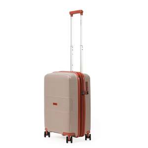 Suitcases: NZTourist Terra Luxe 53cm Suitcase - Taupe