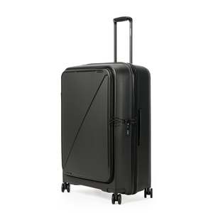 NZTourist Primo Dual Open 77cm Suitcase - Black