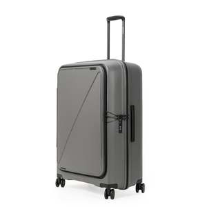 NZTourist Primo Dual Open 77cm Suitcase - Grey