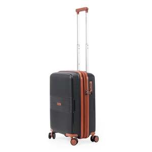 NZTourist Terra Luxe 53cm Suitcase - Black
